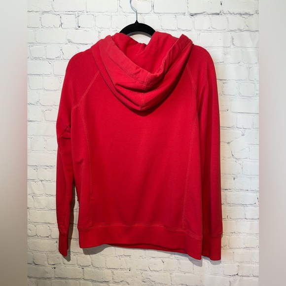 Levi’s size small red with blue polka dot appliquéd hoodie - Picture 2 of 7